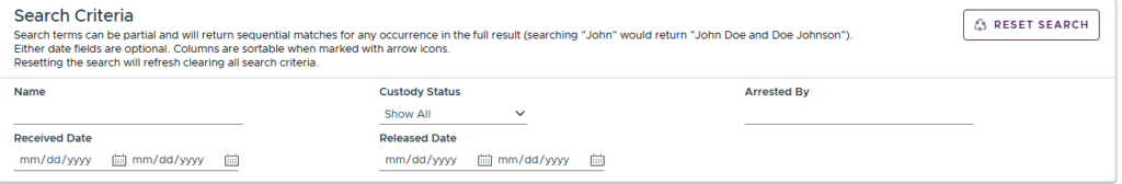 Hennepin County Jail Roster